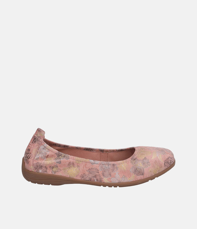 Josef Seibel Pretty Pink Multi Ballet Flats