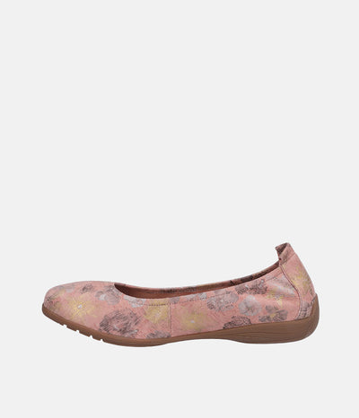 Josef Seibel Pretty Pink Multi Ballet Flats