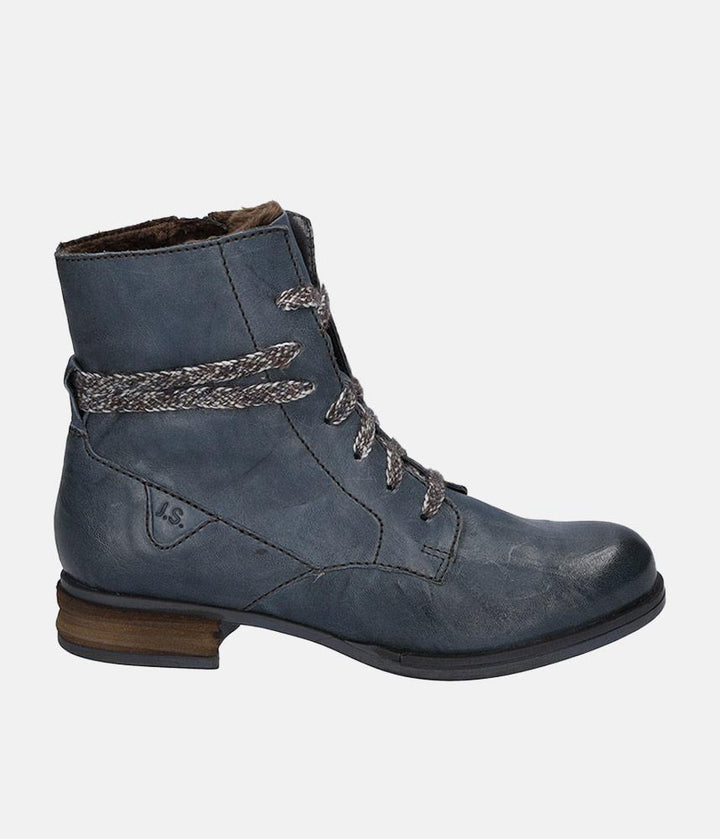 Josef Seibel Stylish Blue Ankle Boots