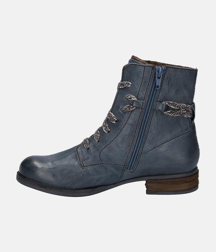 Josef Seibel Stylish Blue Ankle Boots
