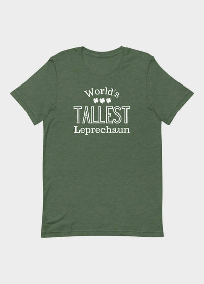 WORLD'S TALLEST LEPRECHAUN T-SHIRT (FINAL SALE)