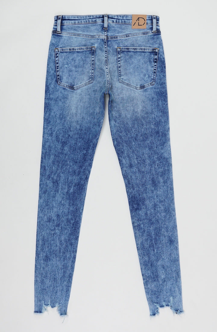 Signature Skinny Jeans - Blue Acid Wash