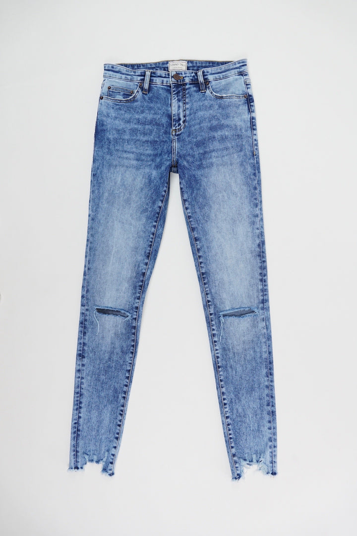 Signature Skinny Jeans - Blue Acid Wash
