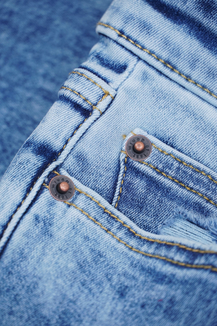 Signature Skinny Jeans - Blue Acid Wash