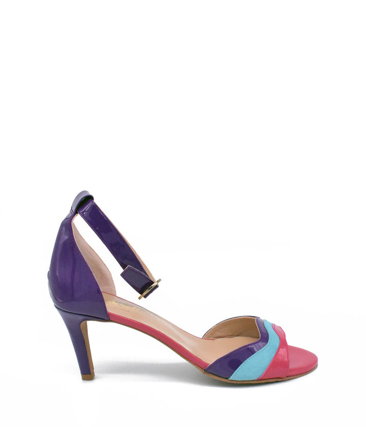 Gorgeous Cinderella Color Pop Ankle Strap Sandals