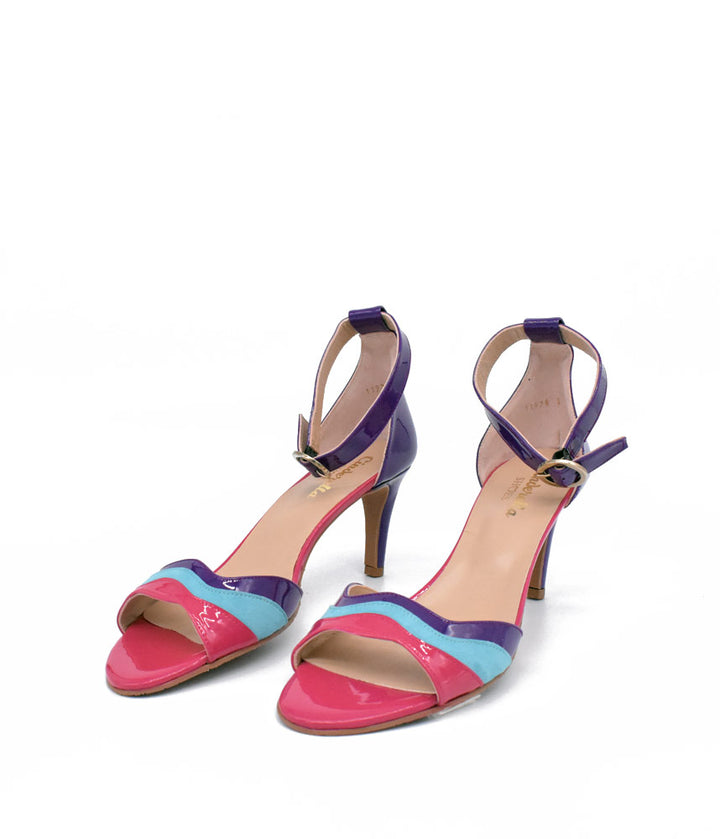 Gorgeous Cinderella Color Pop Ankle Strap Sandals