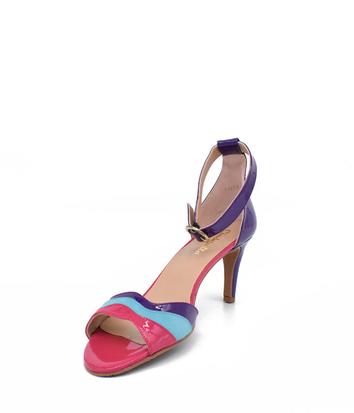 Gorgeous Cinderella Color Pop Ankle Strap Sandals