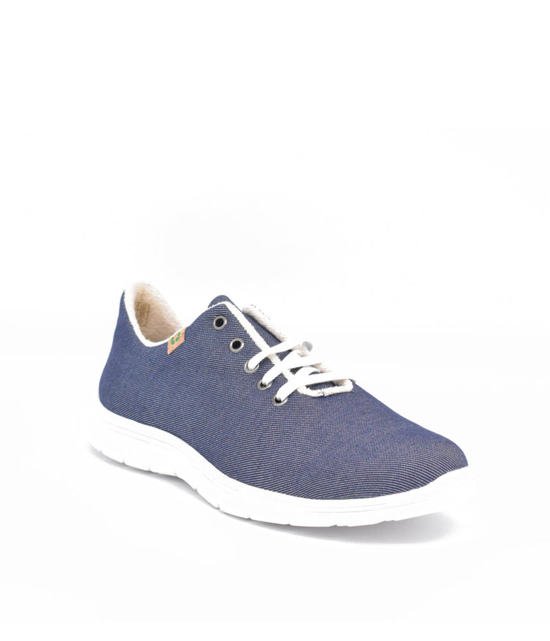 Cinderella Vegan Stylish Cosy Lined Navy Trainers