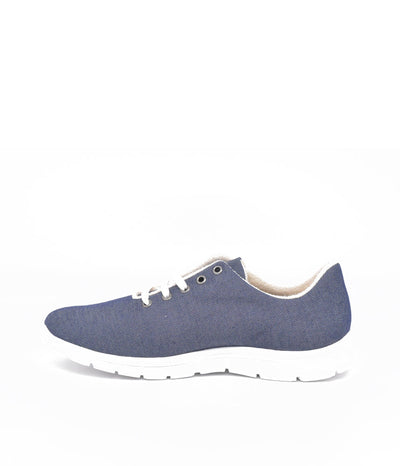 Cinderella Vegan Stylish Cosy Lined Navy Trainers