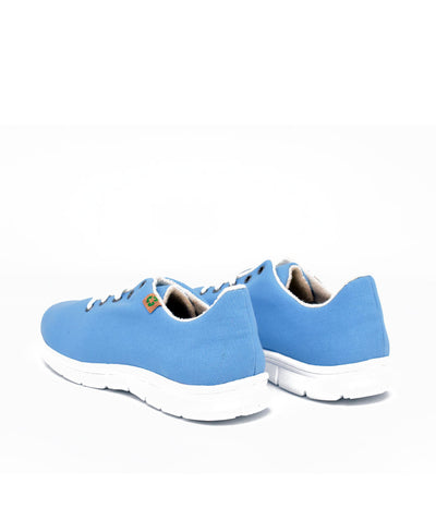 Cinderella Vegan Stylish Sky Blue Cosy Lined Trainers