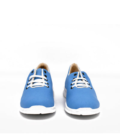 Cinderella Vegan Stylish Sky Blue Cosy Lined Trainers