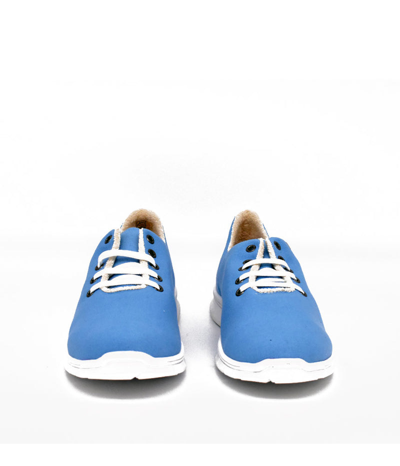 Cinderella Vegan Stylish Sky Blue Cosy Lined Trainers