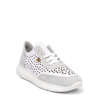 Cinderella Vegan Chunky White Combi Sneaker