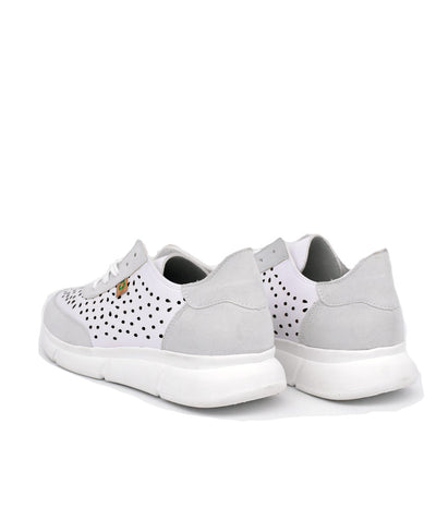 Cinderella Vegan Chunky White Combi Sneaker