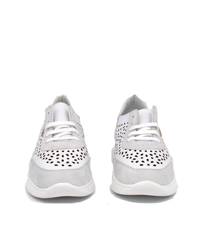 Cinderella Vegan Chunky White Combi Sneaker