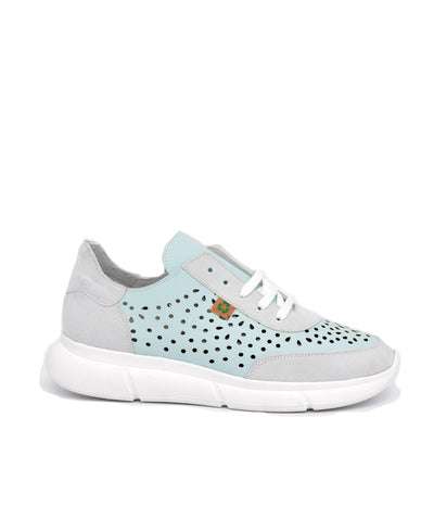 Cinderella Vegan Chunky Mint Combi Sneaker