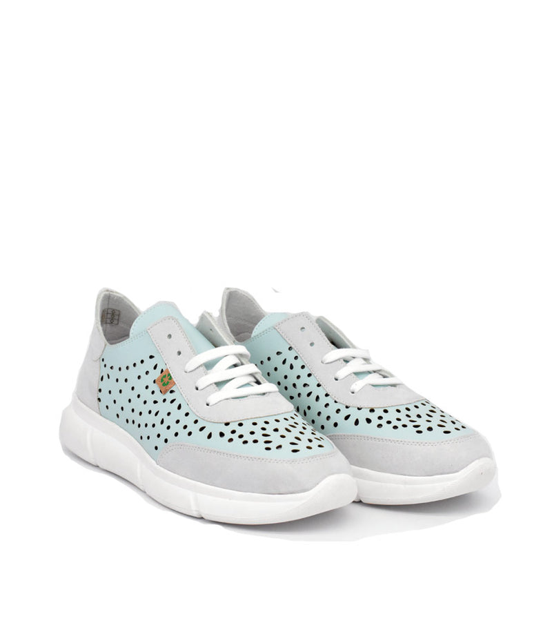 Cinderella Vegan Chunky Mint Combi Sneaker