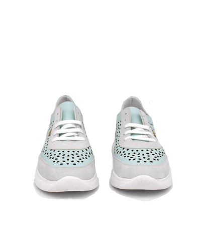 Cinderella Vegan Chunky Mint Combi Sneaker