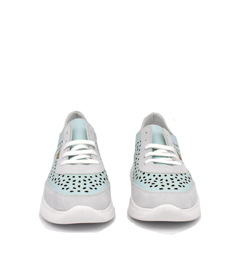 Cinderella Vegan Chunky Mint Combi Sneaker