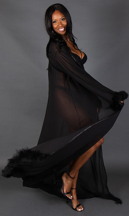 Main Attraction Robe - Black