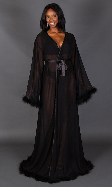 Main Attraction Robe - Black