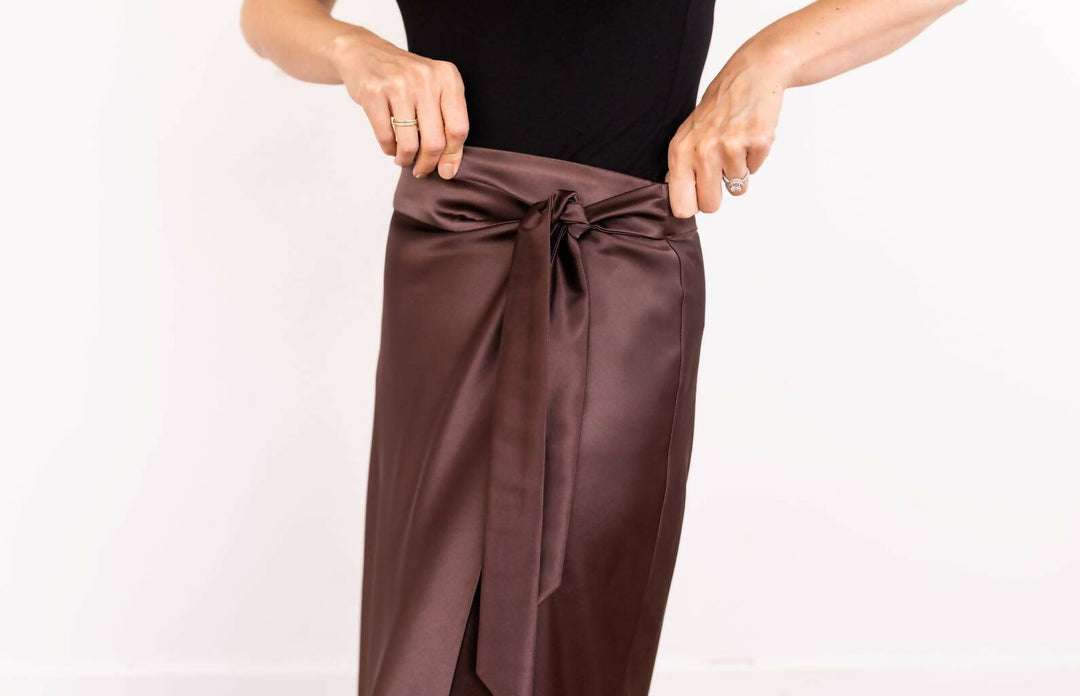 Asymmetrical Midi Skirt