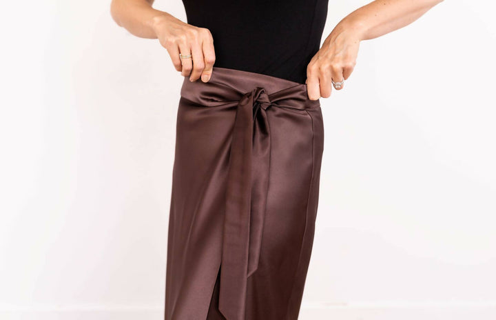 Asymmetrical Midi Skirt