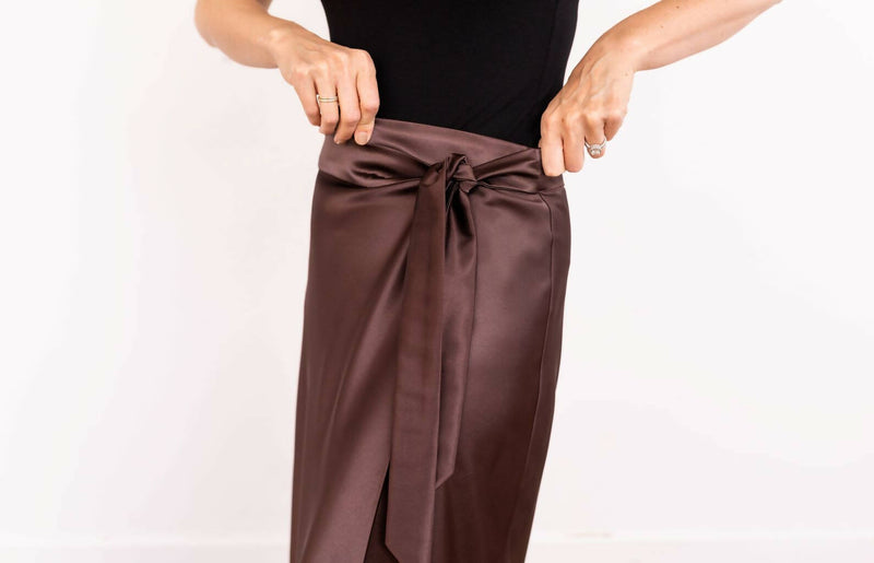 A-symmetrical Midi Skirt