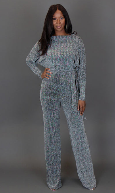 Nivea Jumpsuit - Silver