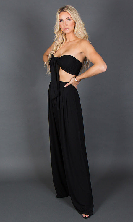 Olivia Two Piece Set - Black