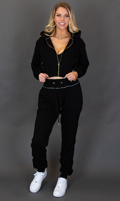 On the Go Sweatpants - Black