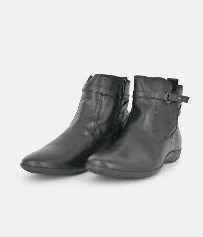 Cinderella Shoes Stylish Black Ankle Bootie