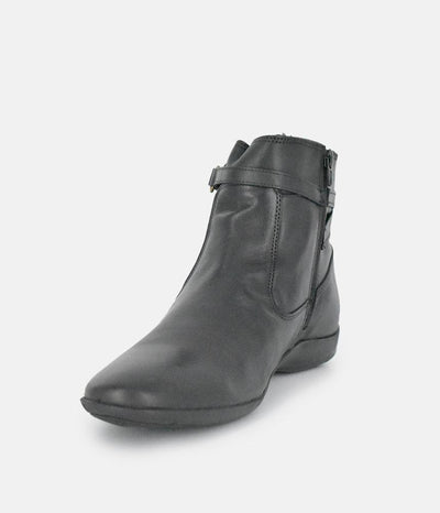 Cinderella Shoes Stylish Black Ankle Bootie