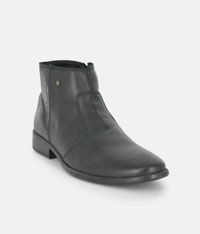 Cinderella Shoes Classic Black Ankle Bootie