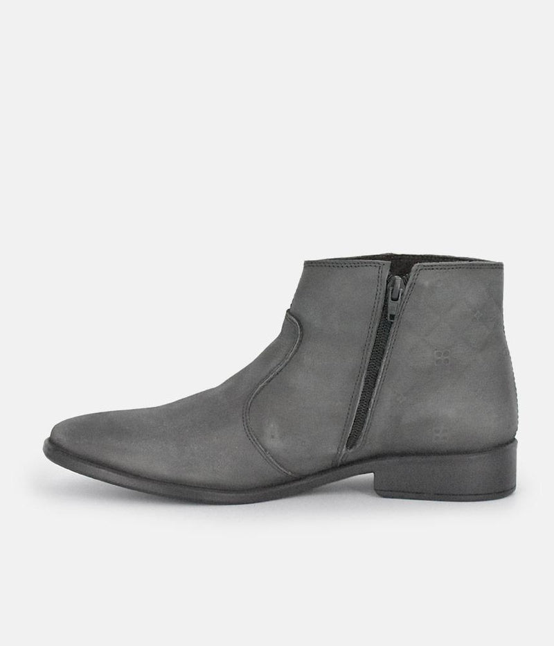 Cinderella Shoes Classic Grey Ankle Bootie