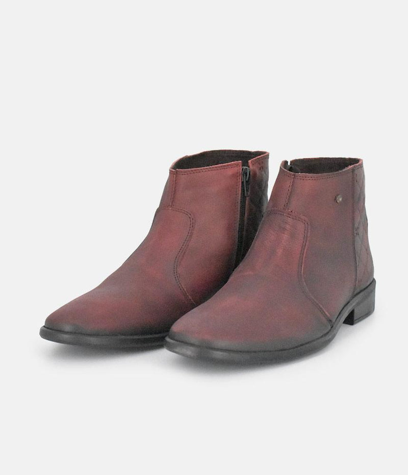 Cinderella Shoes Classic Burgundy Ankle Bootie