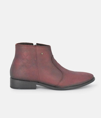 Cinderella Shoes Classic Burgundy Ankle Bootie