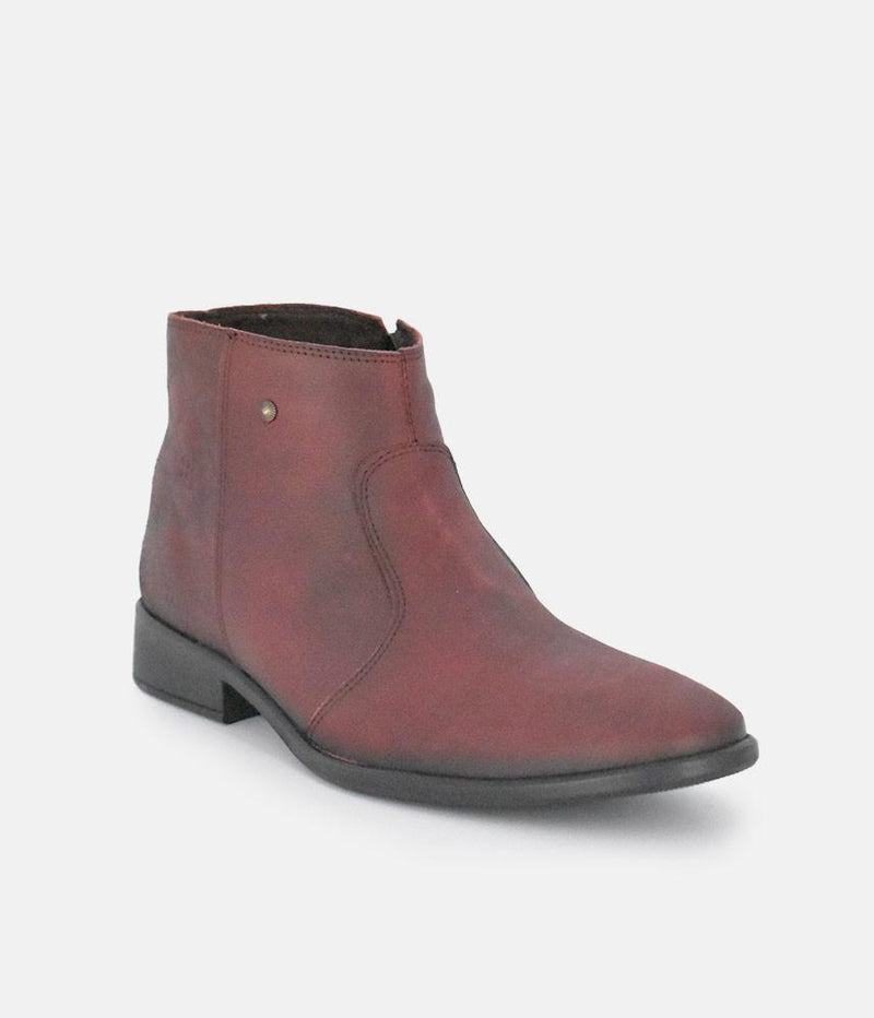 Cinderella Shoes Classic Burgundy Ankle Bootie