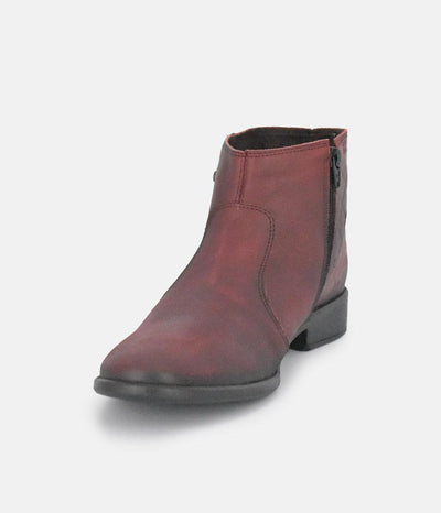 Cinderella Shoes Classic Burgundy Ankle Bootie