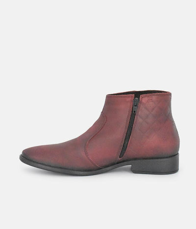 Cinderella Shoes Classic Burgundy Ankle Bootie