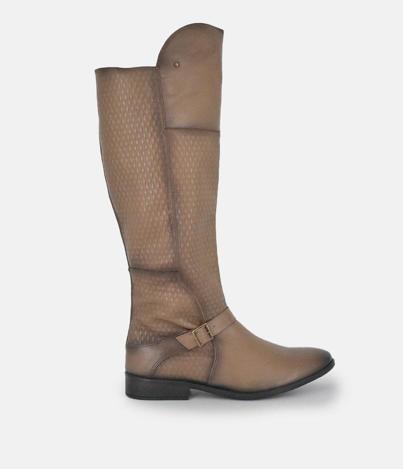 Cinderella Shoes Stylish Long Brown Winter Boots