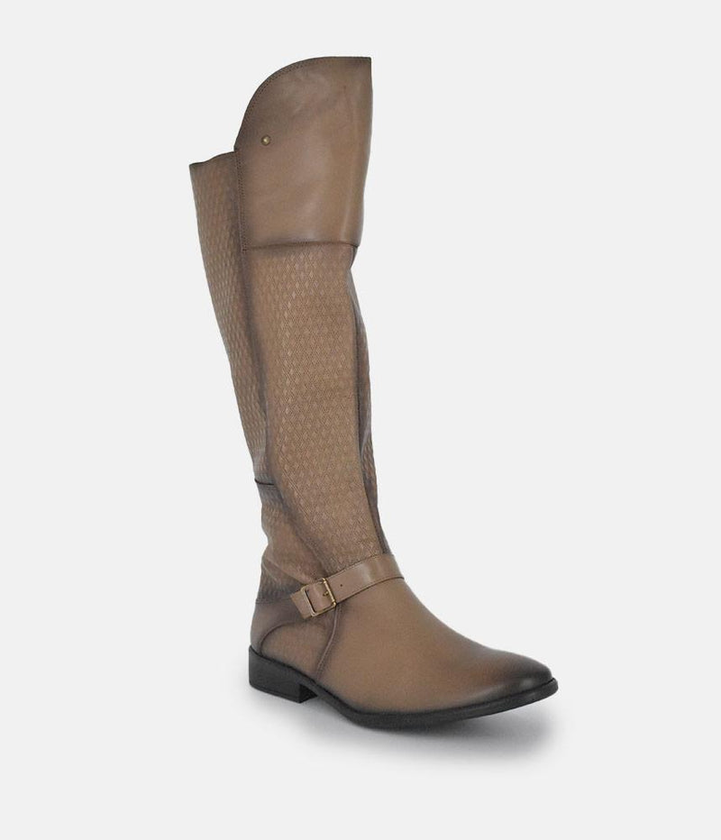 Cinderella Shoes Stylish Long Brown Winter Boots