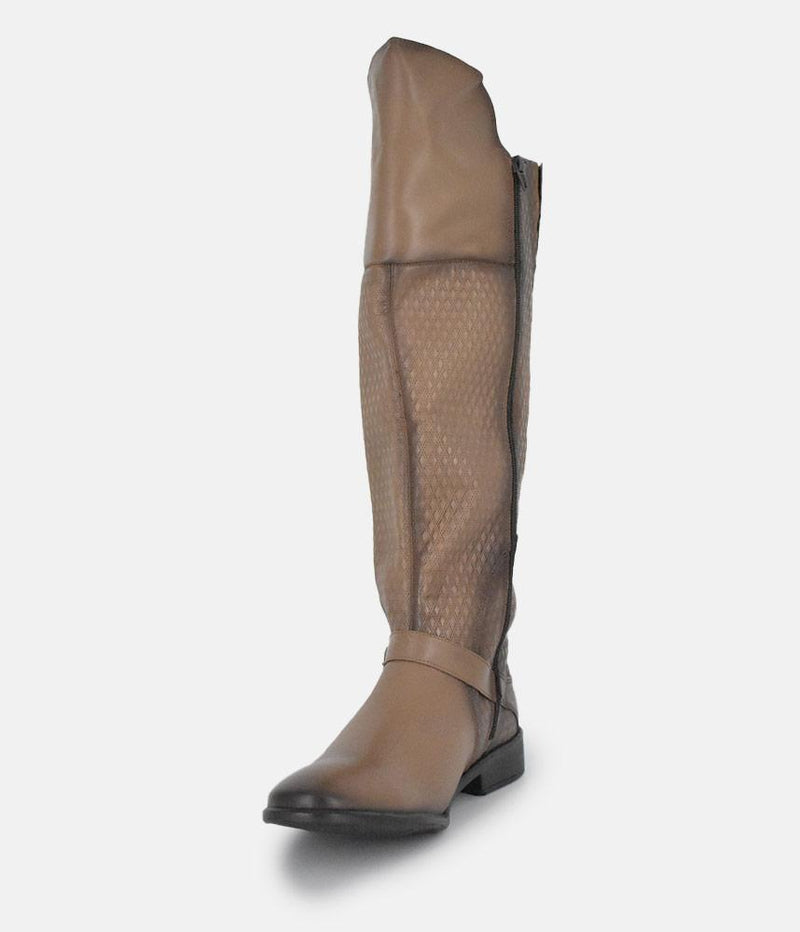Cinderella Shoes Stylish Long Brown Winter Boots