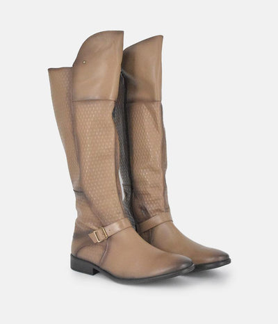 Cinderella Versatile Long Brown Boots