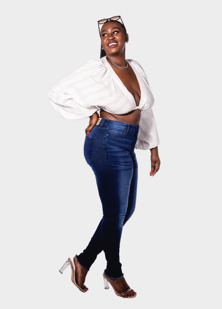 Signature Skinny Jeans - Navy Blue