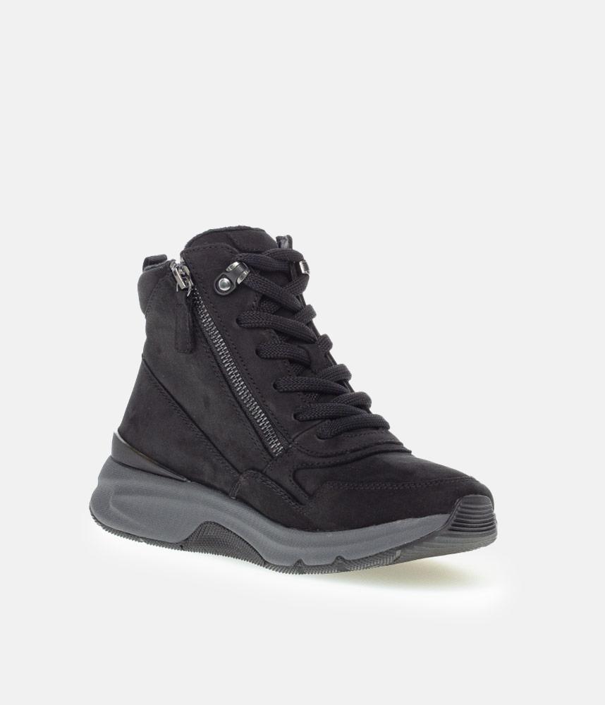 Gabor Fantastic Casual Black Sneaker Booties