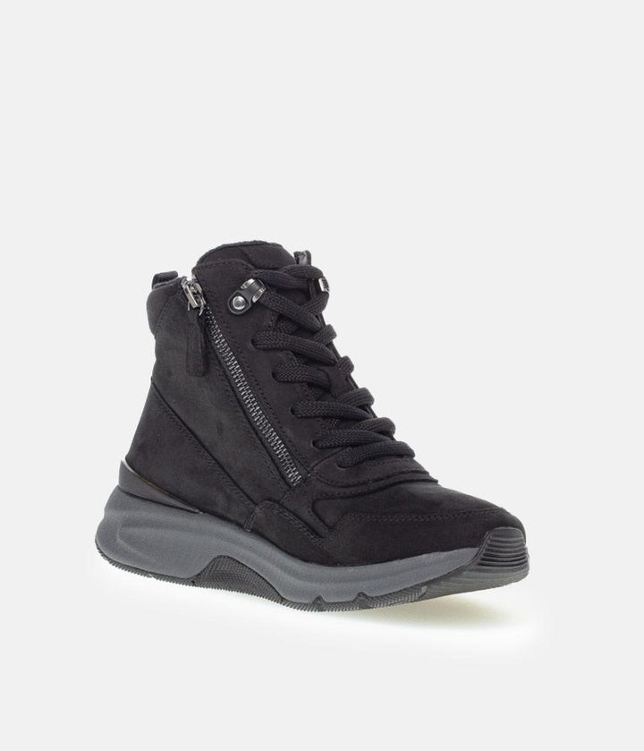 Gabor Fantastic Casual Black Sneaker Booties