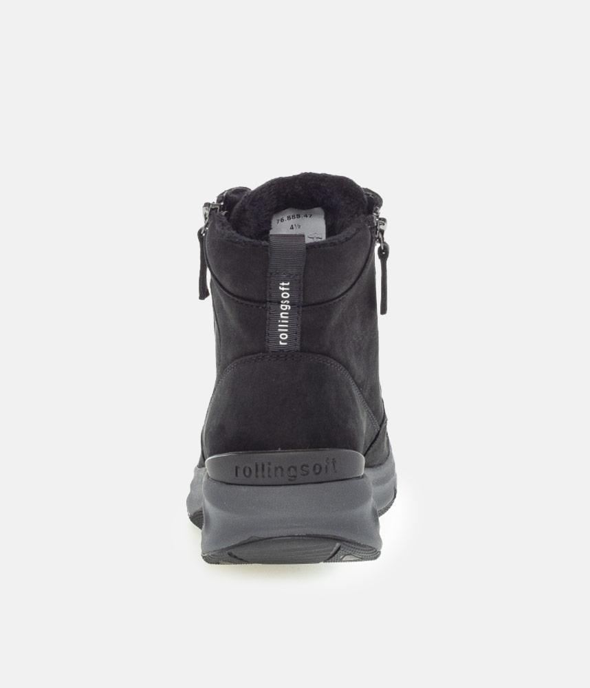 Gabor Fantastic Casual Black Sneaker Booties