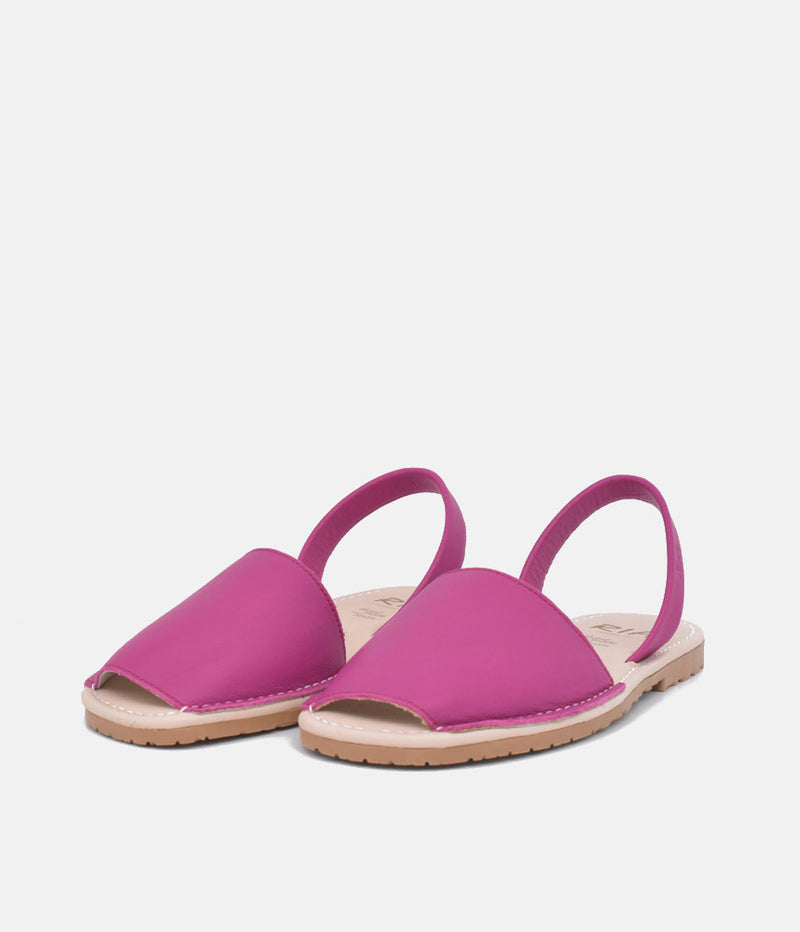 RIA Plush Hot Pink Abarca Sandals