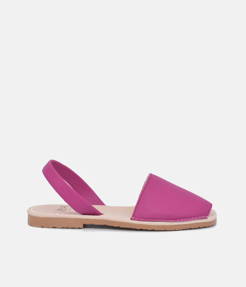 RIA Plush Hot Pink Abarca Sandals